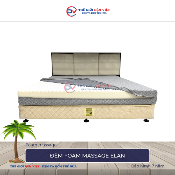 Đệm foam Massage Elan